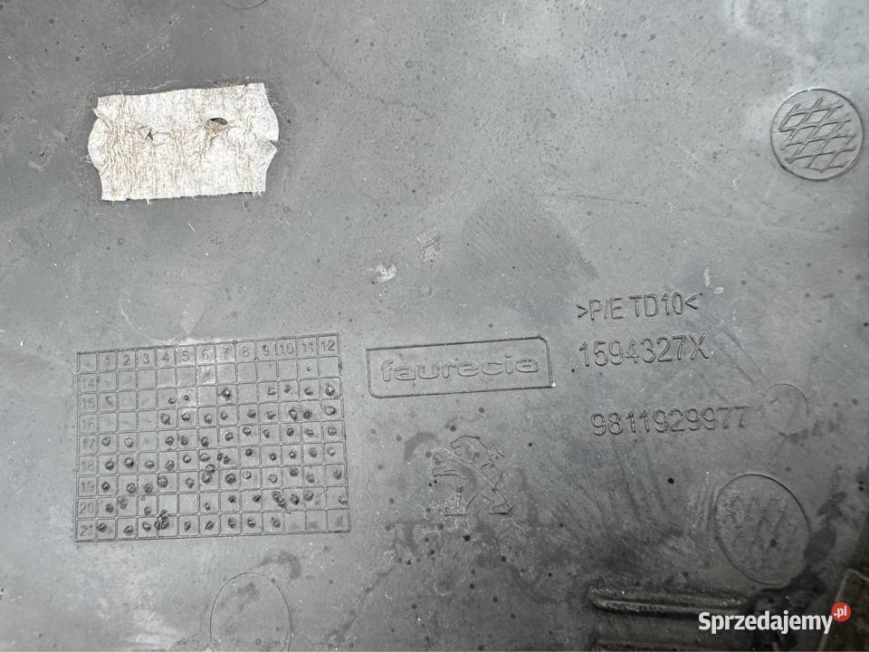 Kratka Zaślepka radaru zderzaka peugeot expert Sieraków sprzedam