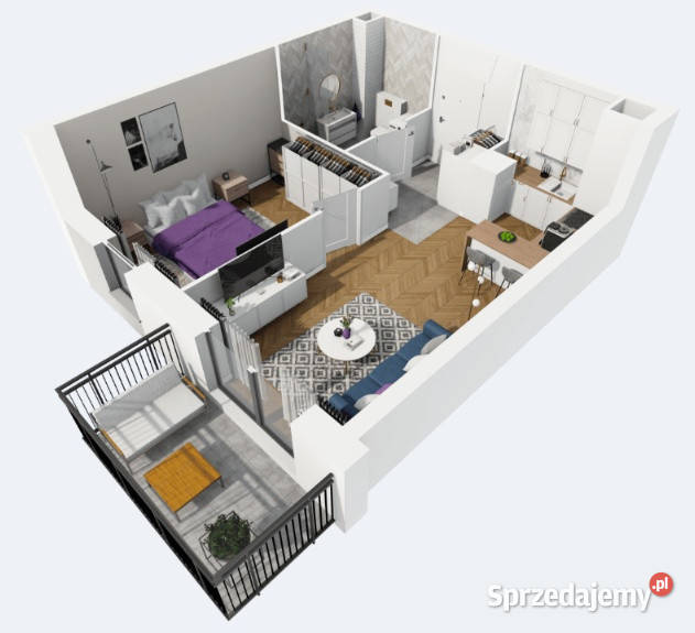 Rydlówka 2 pokoje balkon nowy budynek małopolskie