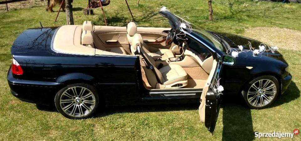 Auto do ślubu CABRIO jedyny na ślub wesele lubelskie Zamość