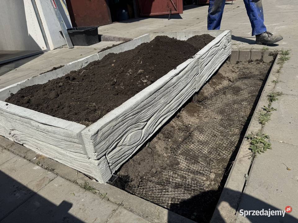 Deska betonowa na warzywniak grządki podwyższone Kompostowniki Wierzbica
