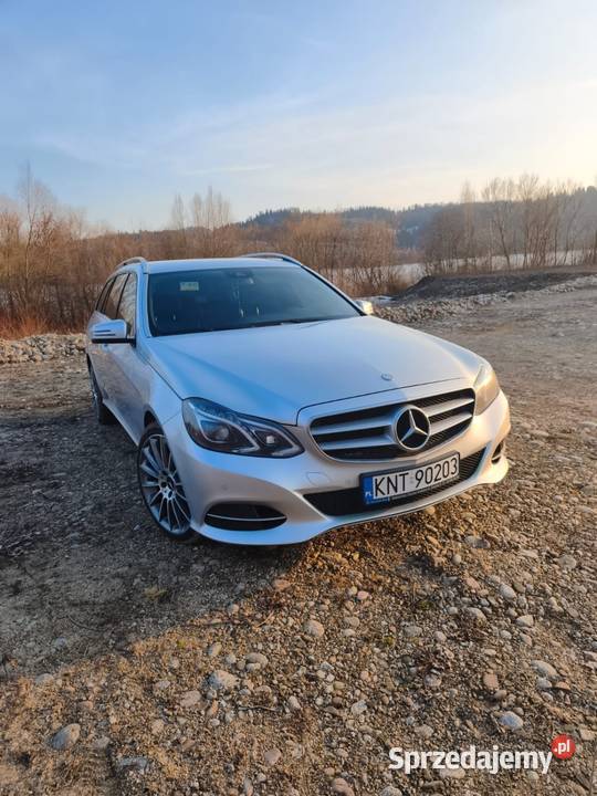 MercedesBenz EKlasa W212 Lift Avantgarde wielofunkcyjna kierownica małopolskie