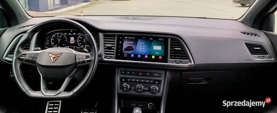 Cupra Ateca VZ 20 300 4x4 DSG hak biała perła sprowadzony Dąbrowa Górnicza