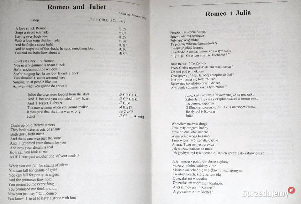 Sułtani swingu Dire Straits lubelskie Chełm sprzedam