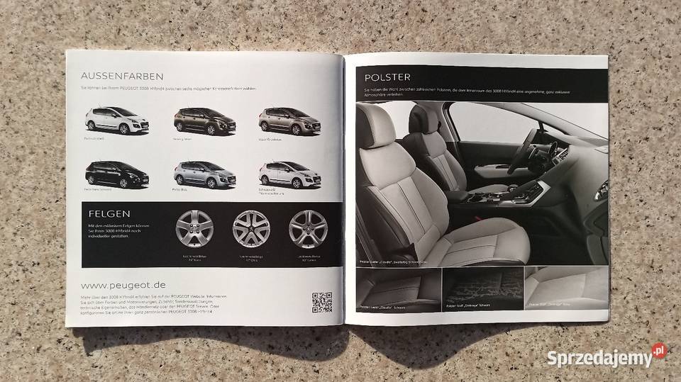 PEUGEOT 3008 HYbrid 4 Prospekt