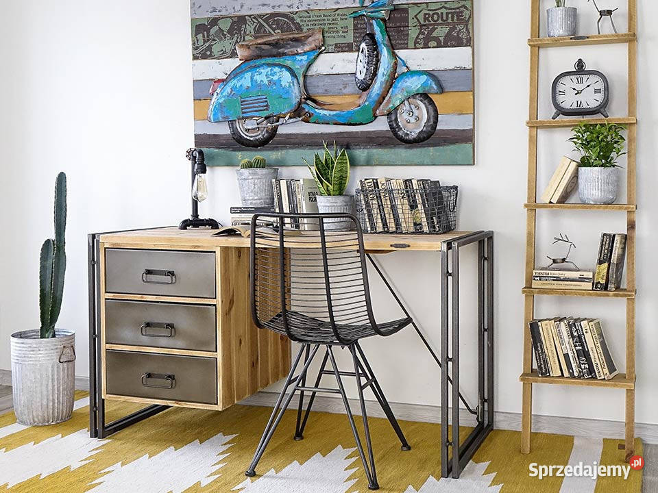 Biurko industrialne STEEL WOOD 1 Chmielnik
