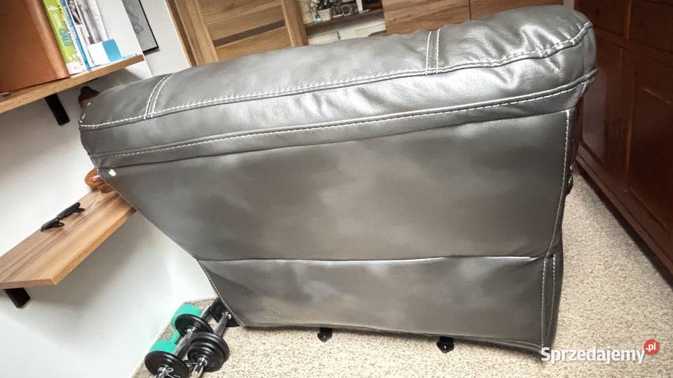 Fotel bujany rozkładany z funkcją relax Meble Komorniki