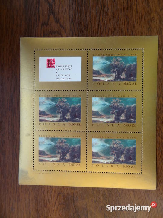 Znaczki pocztowe Polska Fi 1662 Ark Jarosław