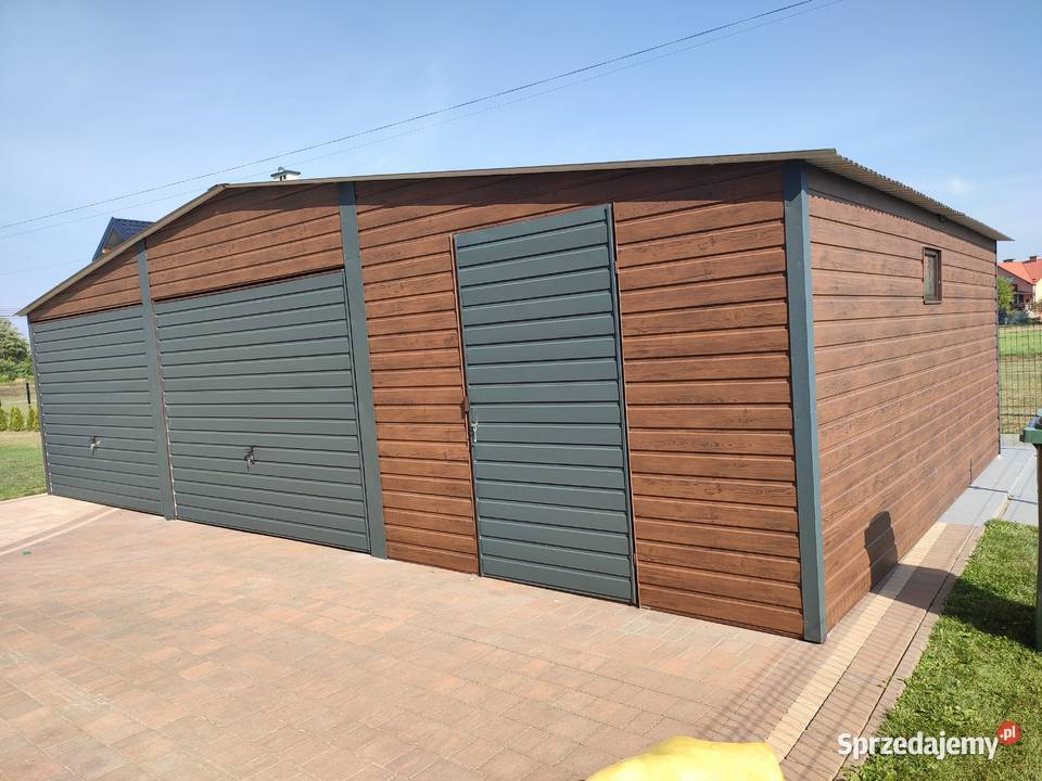 Garaż Blaszany Złoty Dąb Garaże BlaszaneWiaty podlaskie Siemiatycze