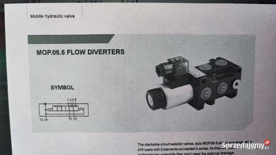 Elektrozawór MOP62 12VDC 12 Bielsko-Biała