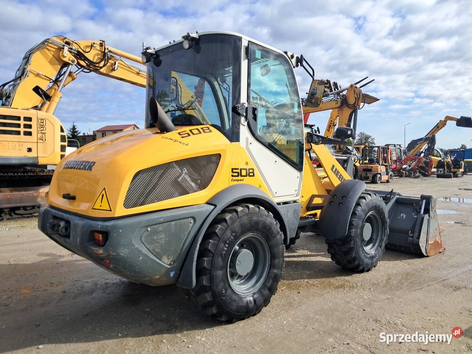 Ładowarka Kołowa LIEBHERR L508 Compact 20r 67t Rok produkcji 2020 Sułów