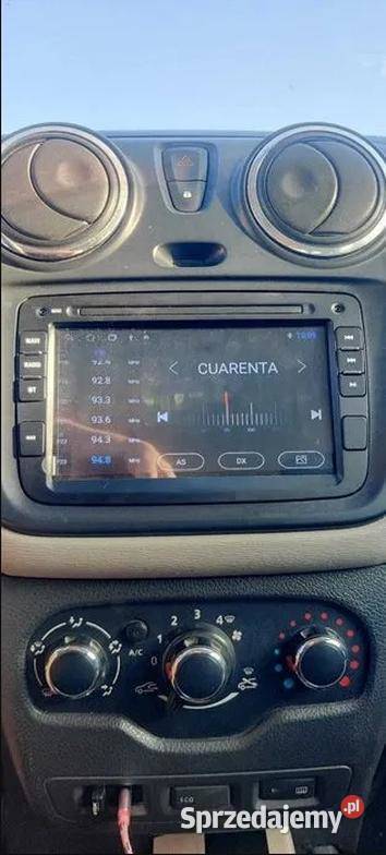 Radio 2din Android 12 Dacia Duster Logan Sandero śląskie
