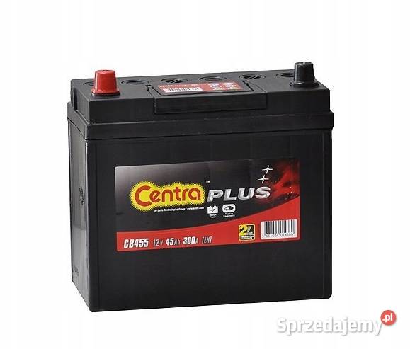 AKUMULATOR CENTRA PLUS 45AH 330A L wym Akumulatory Lublin sprzedam