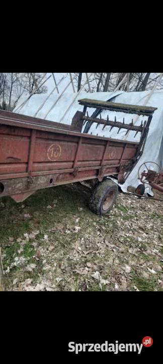 Sprzedam rozrzutnik obornika Pozostałe mazowieckie Zaręby Kościelne