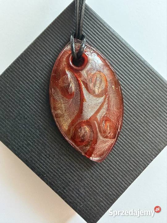 Wisior ze szkła weneckiego Dla kobiet Moda i Styl Łomża sprzedam