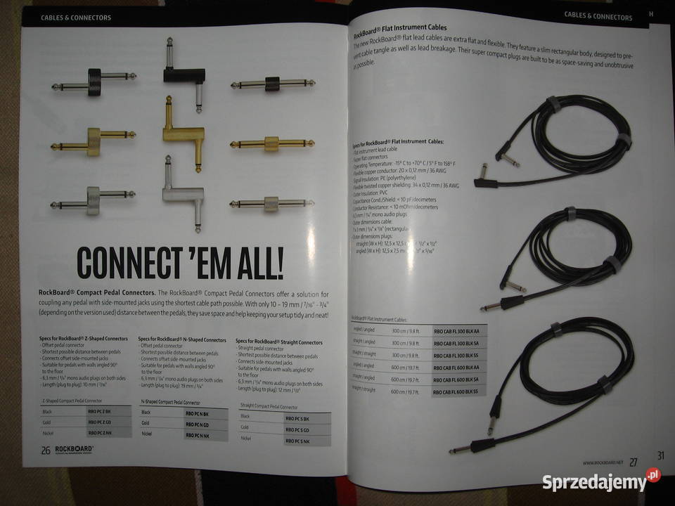 Rockboard by Warwick 2019 catalog katalog Gitary i akcesoria Kępice