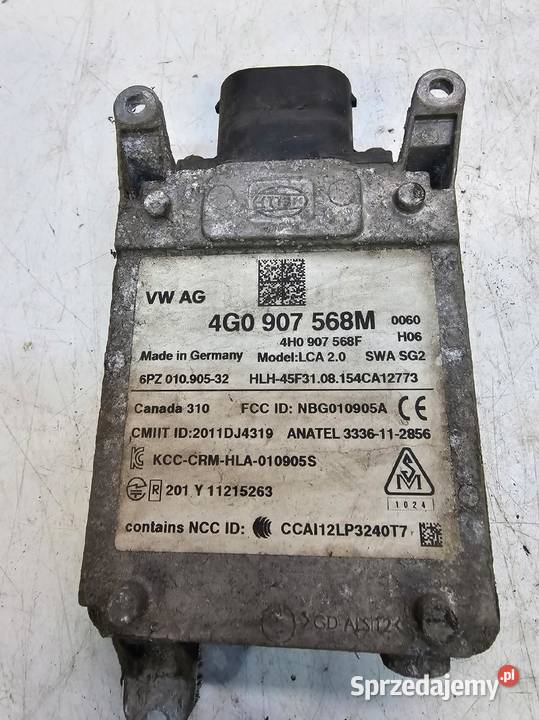 ASYSTENT PASA RUCHU AUDI A6 C7 A7 4G0907568M Czujniki Przystajń