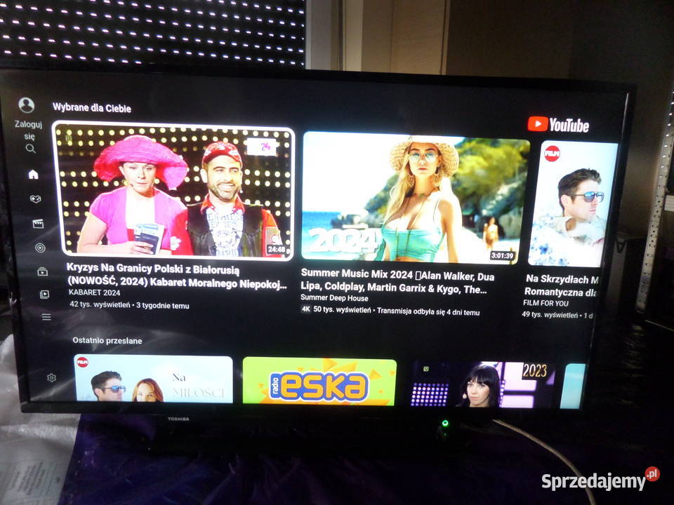 Toshiba 43L2863 SmartDVBT2 HEVC gwarancja 6 mie 43cale Kalisz