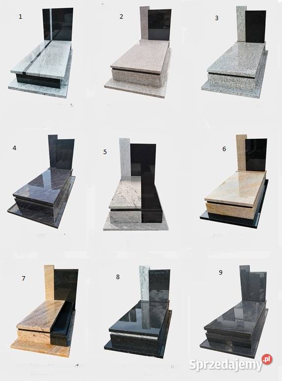 Nagrobki Granitowe kamieniarstwo LORENTIS Katowice