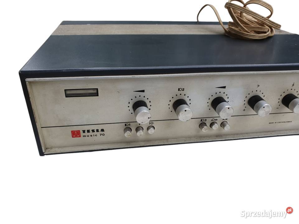 Stary unikat Czechosłowacki wzmacniacz lampowy Pozostałe śląskie Cieszyn