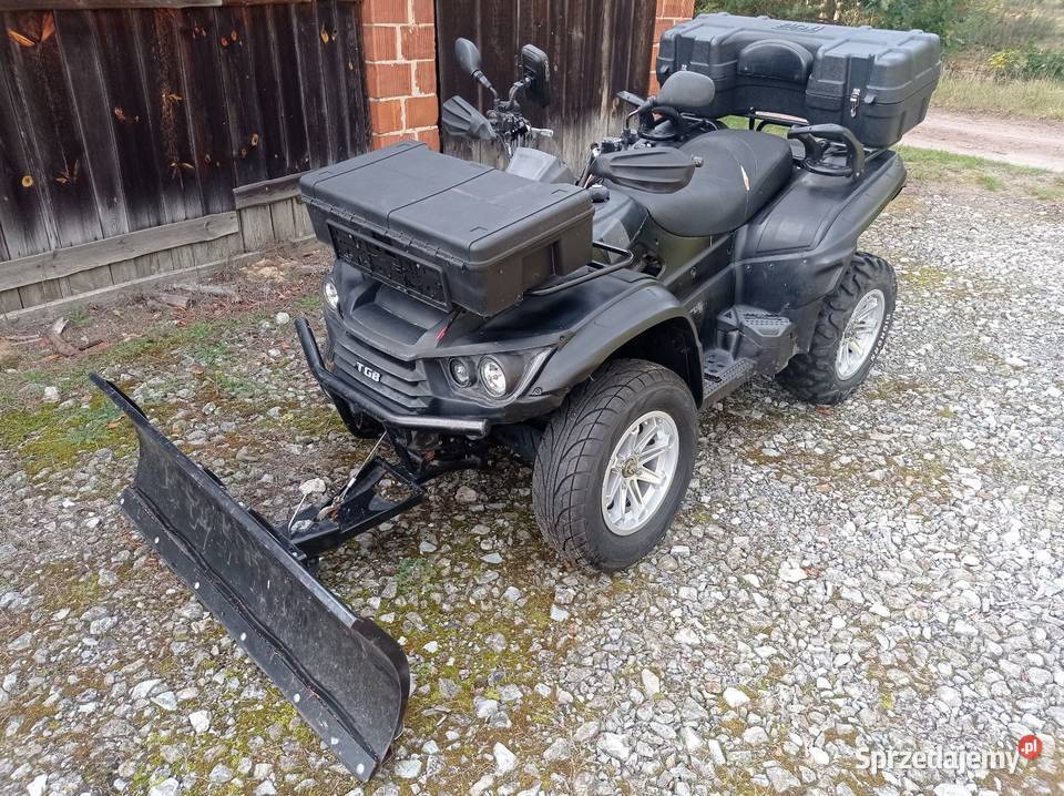 Tgb Blade 550 4x4 wyciągarka Pług śnieżny elektryczny starter podkarpackie Majdan Królewski