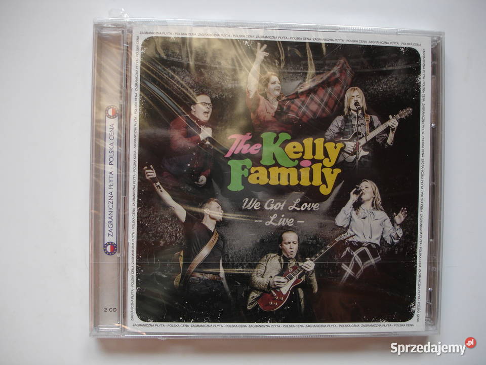 The KELLY FAMILY We Got Love LIVE 2CD CD Zielona Góra