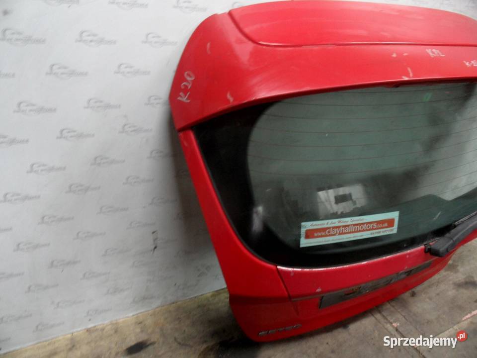 FORD FIESTA MK7 VII 09r klapa tył Klapy bagażnika Klapy bagażnika