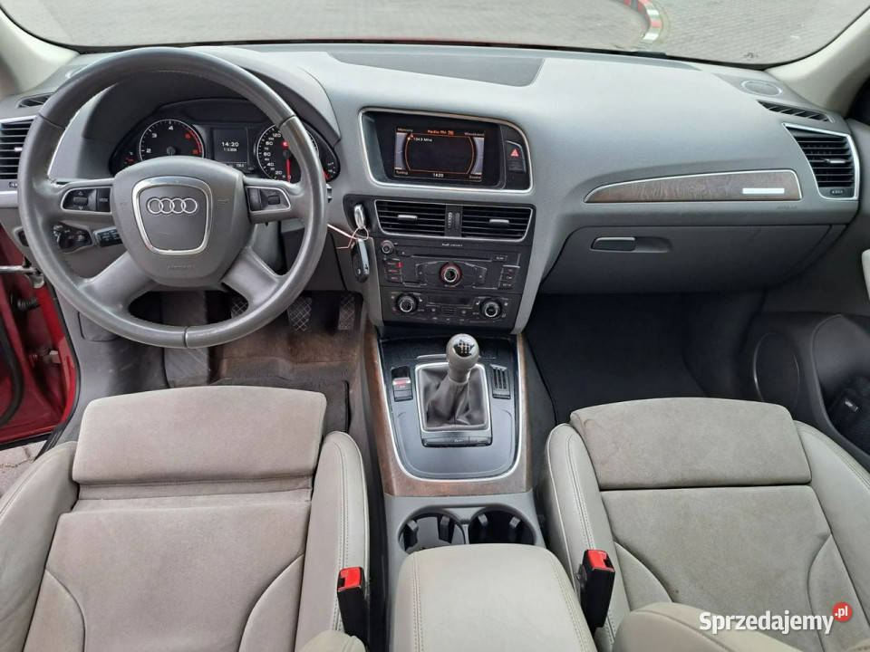 Audi Q5 udokumentowany przebieg serwisowana isofix