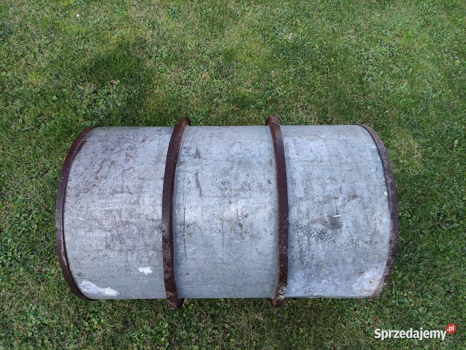 Beczka stalowa z obręczami Zawiercie sprzedam