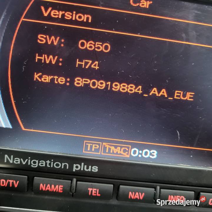 Radio Audi RNSE Mmi z kodem Fabryczne Świątniki Górne