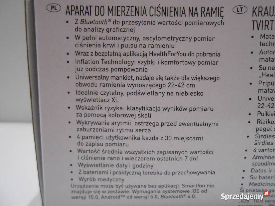 Ciśnieniomierz Naramienny SILVERCREST NOWY Katowice