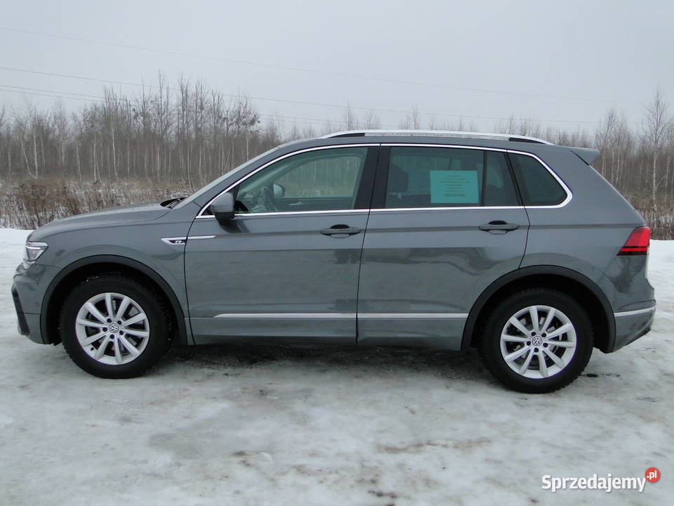 Volkswagen Tiguan II 20 VW RLine TDI 190 DSG 4x4 nieuszkodzony Tiguan Parzniew