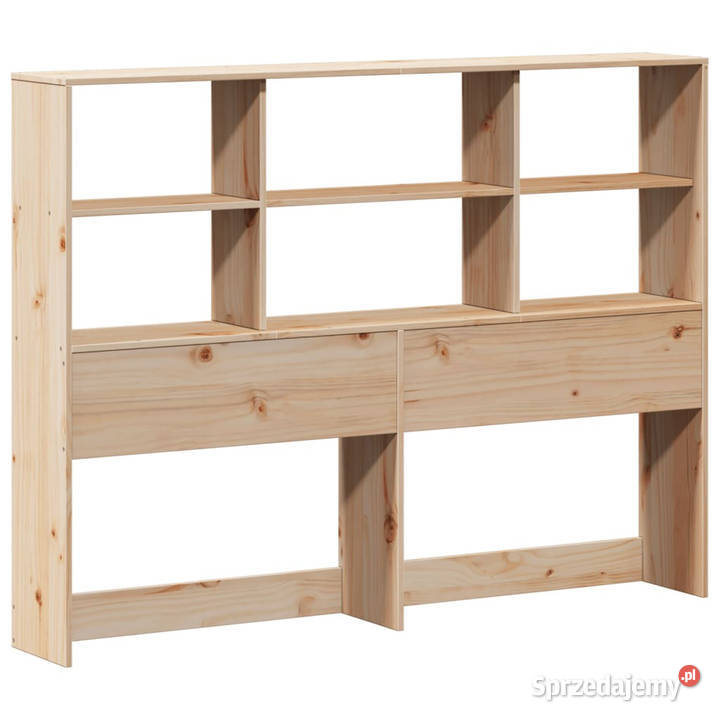 Łóżko z regałem bez materaca sosnowe 120x190 218cm Warszawa