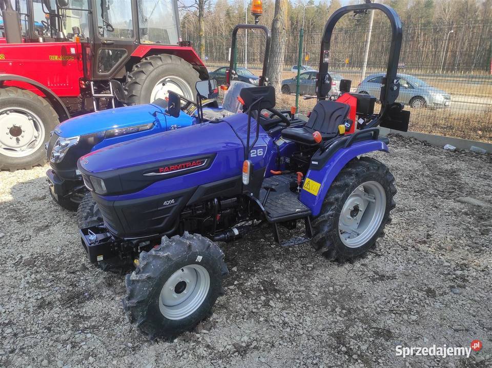 Ciągnik Kompaktowy komunalny Farmtrac 26 4WD 4x4 Piotrków Trybunalski