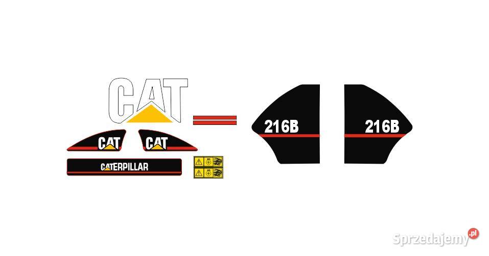 Naklejki Cat 216b super mocne zamienniki Bydgoszcz