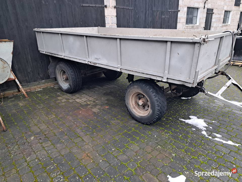 Przyczepa sztywna kaczuszka nie wywrotka wielkopolskie