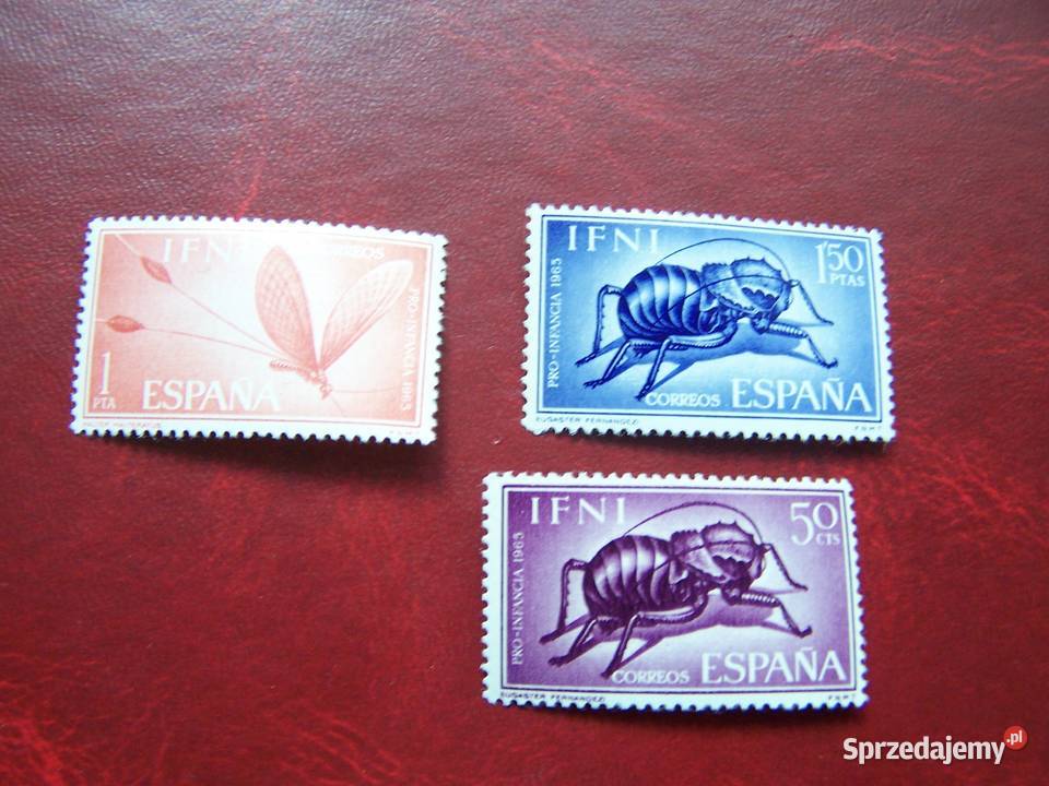 Ifni 1965 MNH Mi 24143 Fauna Owady Tychy