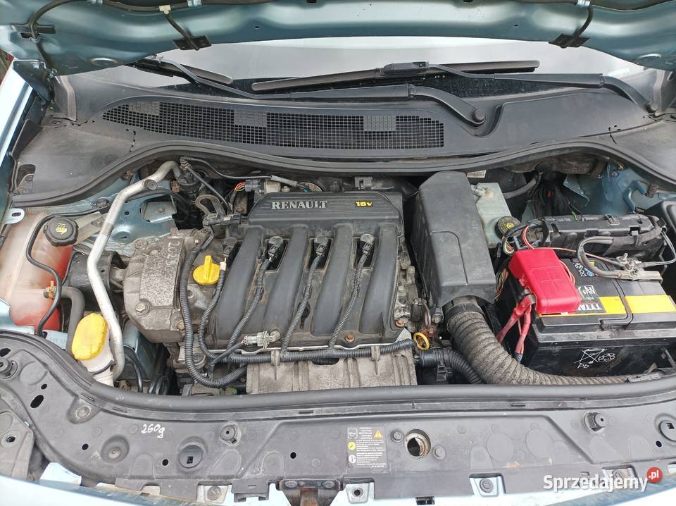 Renault Megane II 2008 r welurowa tapicerka Rzeszów