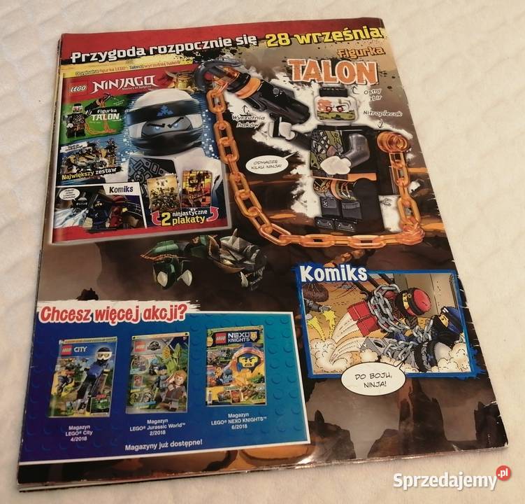 Lego Ninjago 82018 40 Książeczki dzieci czaso Czeladź