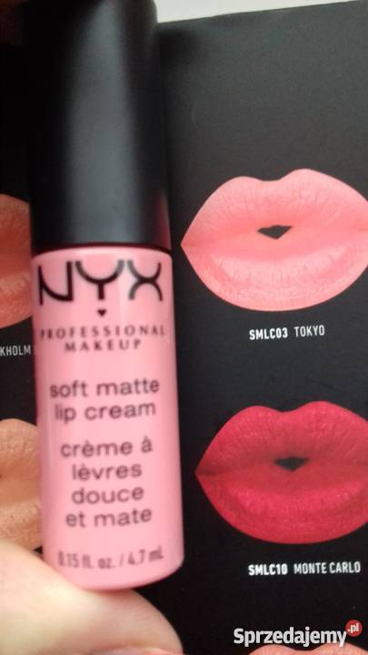 Piękne matowe pomadki NYX 3 Warszawa