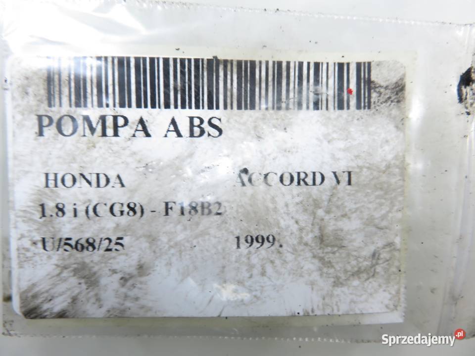 POMPA ABS HONDA ACCORD VI 0273004356 0265216649 małopolskie