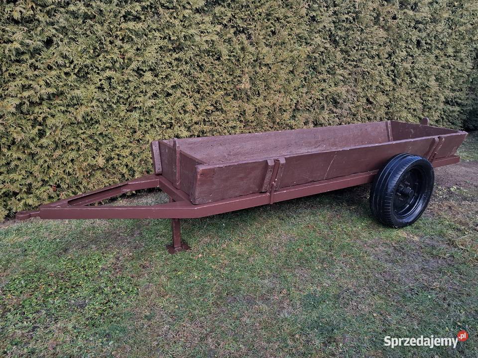 Dwukołówka przyczepka rolnicza solidna Libusza