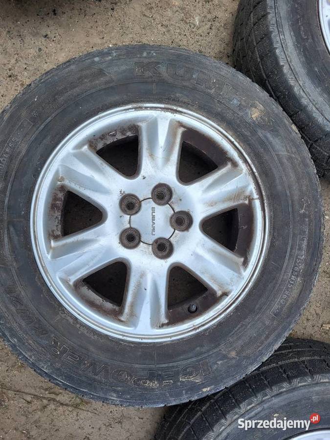 5x100 felgi aluminiowe subaru et48 21565 15 Samochodowe mazowieckie Pułtusk sprzedam