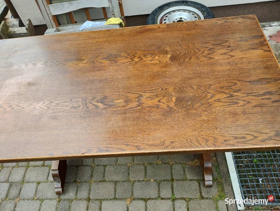 Ława stół dębowy 75cm Stoły Ełk