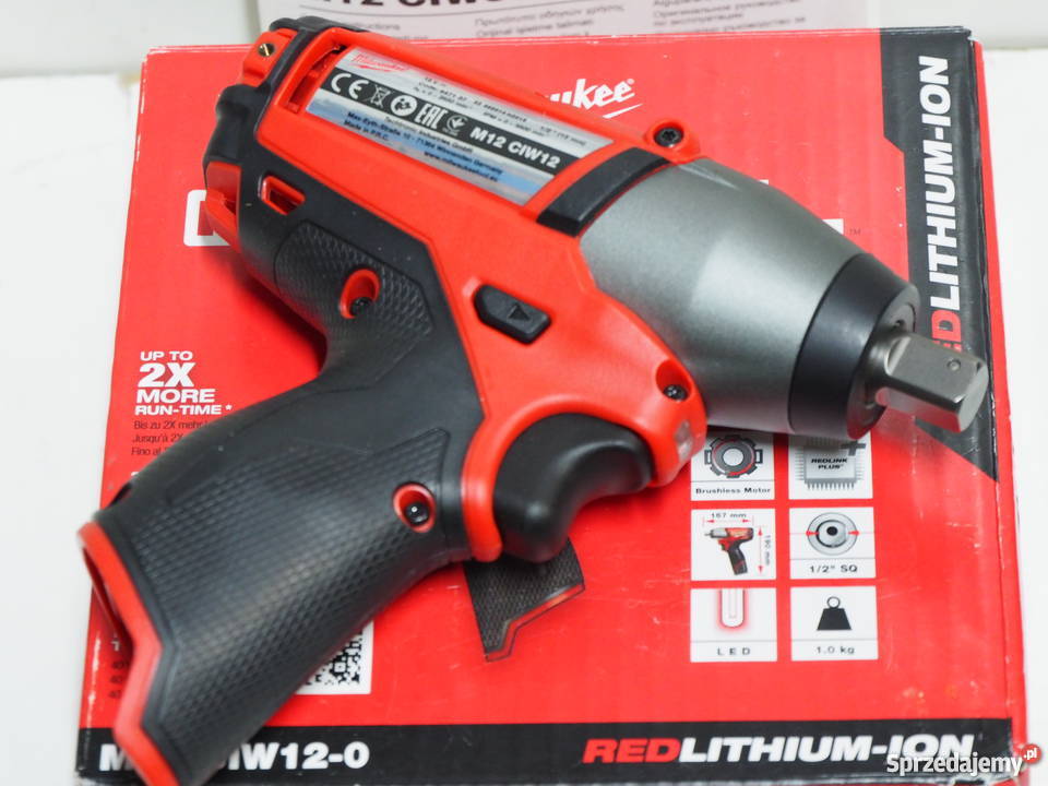 MILWAUKEE M12 CIW klucz wkrętarka 12 moc 160Nm Akumulatorowe Elektryczne mazowieckie Baszkówka