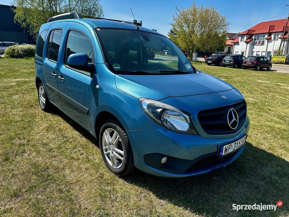 Mercedes Citan 111 cdi ASO krajowy bezywpadkowy mazowieckie Łomianki