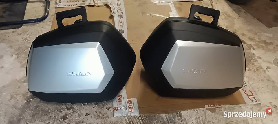 Kufry shad 35l że stelażem pod Kawasaki versys