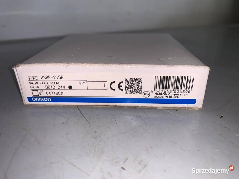 Omron G3PE215B Przekażnik SSR 15A Pozostałe Warszawa