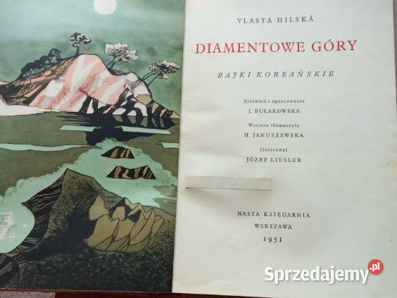 Diamentowe Góry bajki koreańskie Vlasta sprzedam