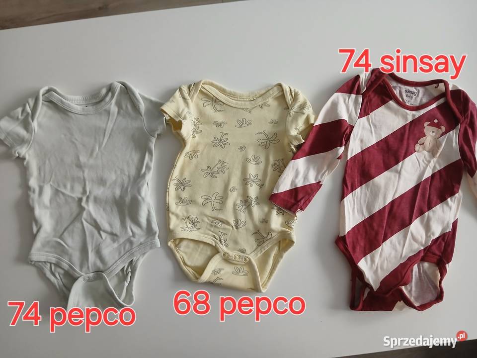 Ubrania niemowlęce Majewo