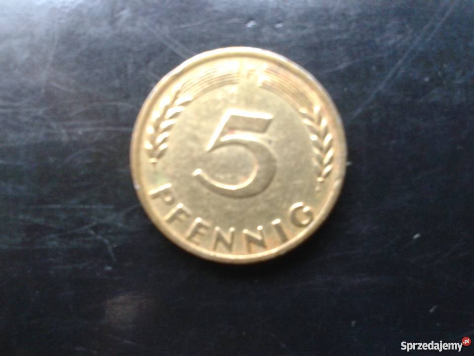 Moneta Pfennig z 1949 F lubelskie Skierbieszów